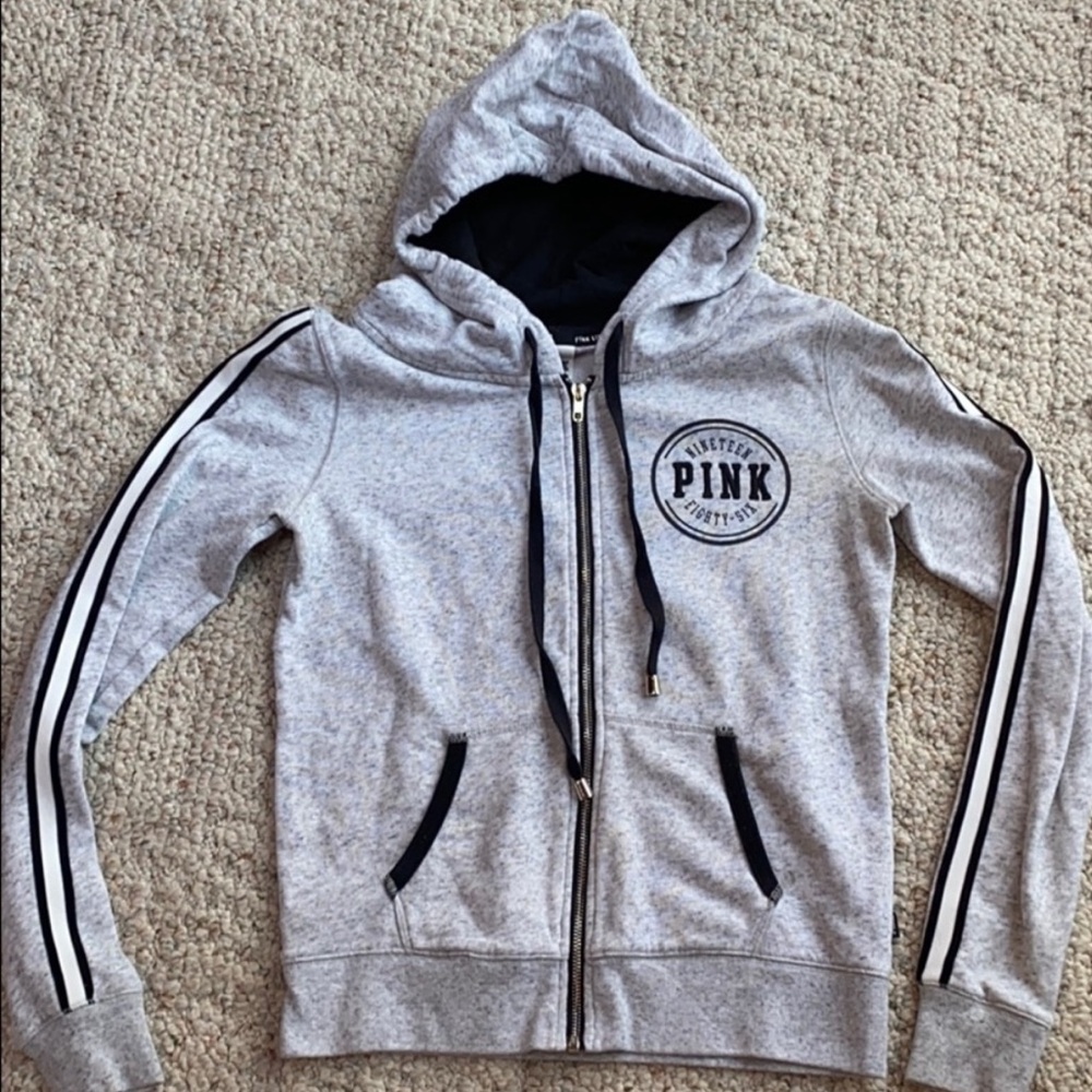 LIMITED EDITION VS Pink Zip-Up Hoodie